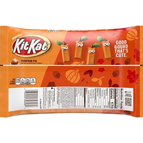 Kit Kat Crisp Wafers, Pumpkin Pie, Miniatures (9.74 oz) from Market 32 ...