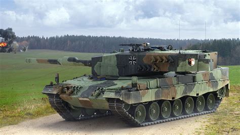 Download wallpaper Leopard 2, Leopard 2, Antonis Karidis, German main ...