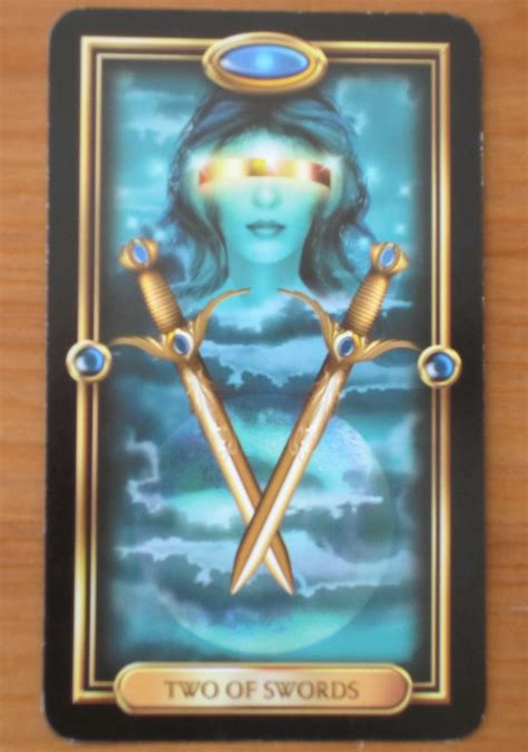 Two of Swords Tarot Card for Tuesday - Daily Tarot Girl