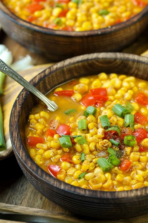 Easy Smoky Black Pepper Corn Soup - The Vegan 8