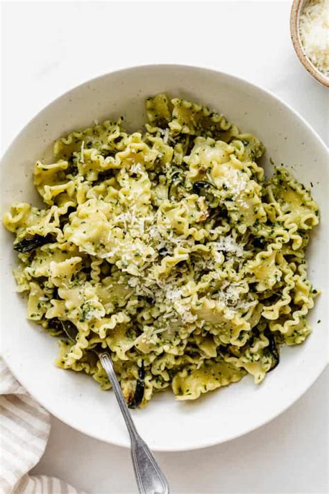 Veggie Pesto Pasta - Choosing Chia