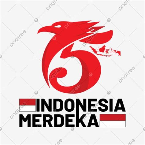 the logo for indonesia merdeka, which is also part of an official team