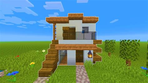 Minecraft: How To Build A Tiny House Tutorial (EASY!) - YouTube