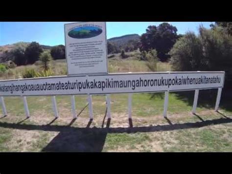 Taumatawhakatangihangakoauauotamateaturipukakapikimaungahoronukupokaiwhenuakitanatahu - YouTube