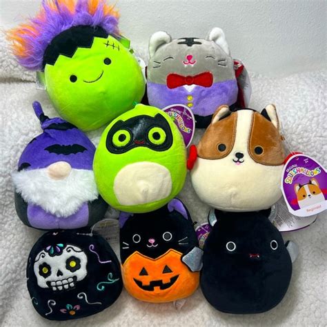 Kellytoy | Toys | Squishmallow Collectible Of Halloween Special Edition Set Of 8 Bundle | Poshmark