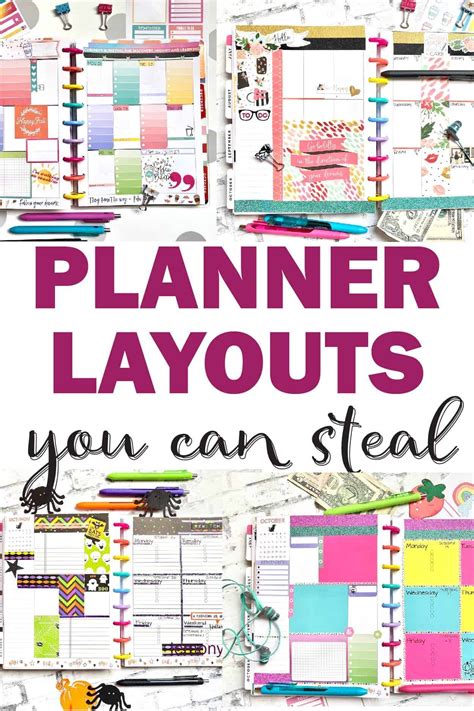 The best happy planner layout ideas for 2023 – Artofit