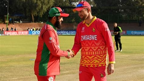 ZIM vs OMA Highlights, World Cup Qualifiers Super Sixes Match 1: Zimbabwe win by 14 runs