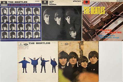 Lot 68 - THE BEATLES - STUDIO LP PACK