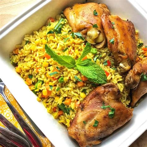 Nigerian Fried Rice Recipe with Baked Chicken - Nkechi Ajaeroh