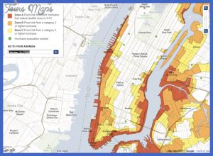 New York flood zone map - ToursMaps.com