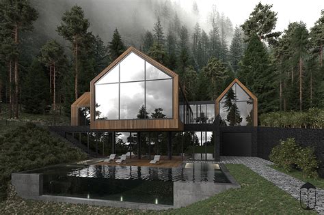 Forest house :: Behance