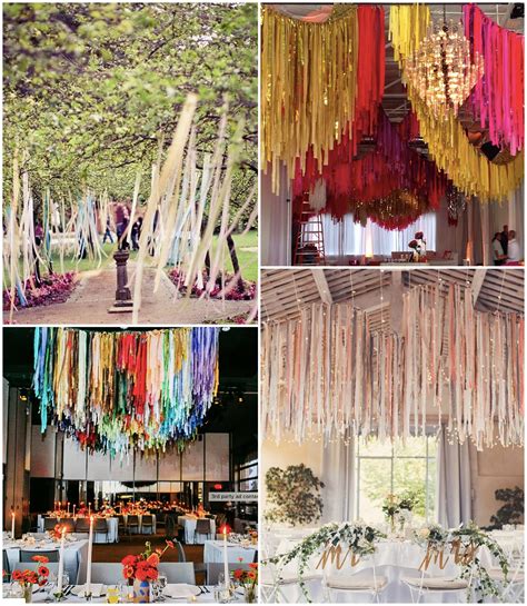 Five unique ways to add streamers to your wedding — Pop & Drop