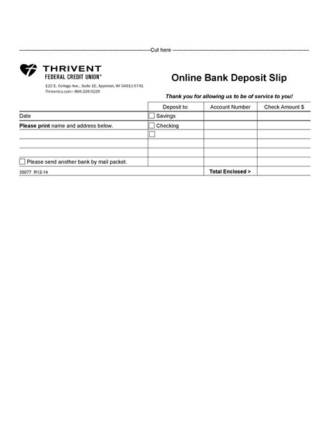 37 Bank Deposit Slip Templates & Examples ᐅ TemplateLab