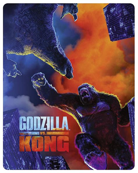 Amazon.com: Godzilla vs. Kong 4K Ultra HD Steelbook [Digital Copy] [4K ...