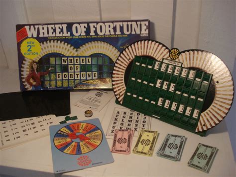 Vintage Wheel Of Fortune Board Game from 1985 by LovesAllThingsYou