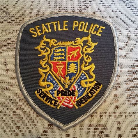 Details about Seattle Police Service Pride Dedication Police Patch Crest Logo in 2020 | Police ...