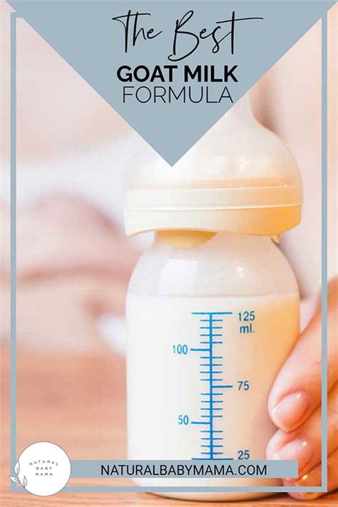 The Best Goat Milk Formula - 2021 - Natural Baby Mama