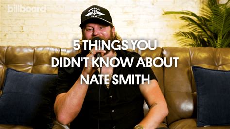 Nate Smith Reveals 5 Things You Didn't Know About Him