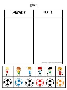 sport sorting lesson plans the mailbox worksheets for kids preschool worksheets kindergarten ...