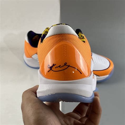 Devin Booker’s x Nike Kobe 5 Protro White Orange For Sale – The Sole Line