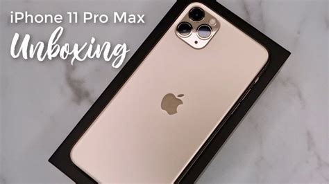 New iPhone 11 Pro Max Unboxing - YouTube