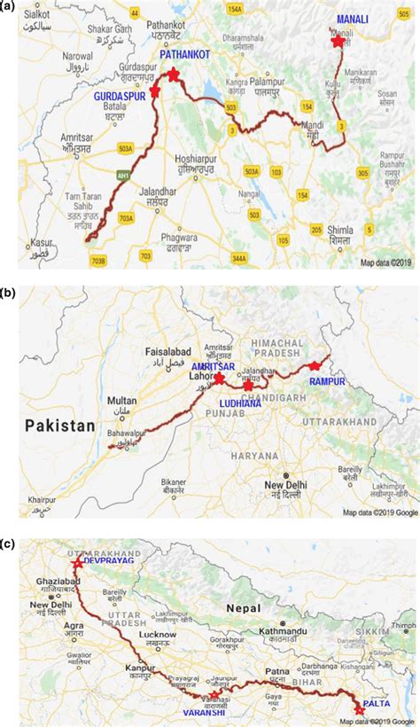 a Map shows the locations considered for the water quality measurement ...