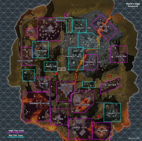 World's Edge Loot tier map - Apex Season10 : r/apexlegends