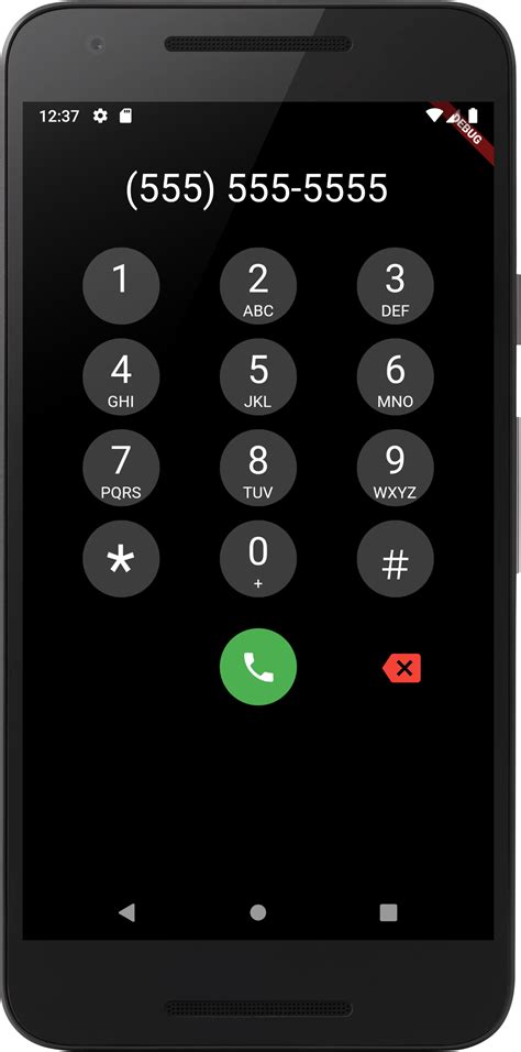 A Phone Dialpad For Your Flutter Application : Free Flutter Source Code