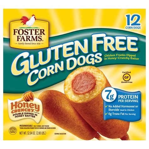 Foster Farms Gluten Free Honey Crunch Corn Dogs - Shop Sausages & Hot ...