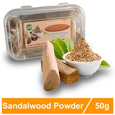 Buy 100% Original Pure Sandalwood Powder Online at Best Price in India - Abhimantrit.com