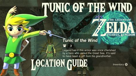 Tunic of the Wind Location Guide - The Legend of Zelda: Tears of the ...