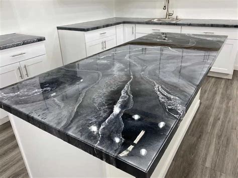 Epoxy Countertops: Marble Look for Fraction of the Cost - The Home Atlas