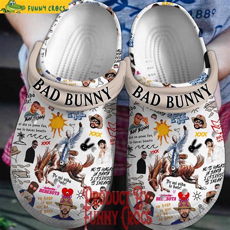 Bebesota Bad Bunny Crocs - Discover Comfort And Style Clog Shoes With ...