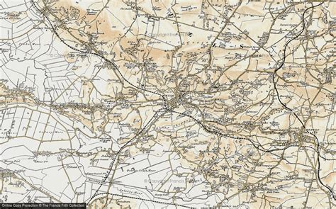 Historic Ordnance Survey Map of Wells, 1899 - Francis Frith