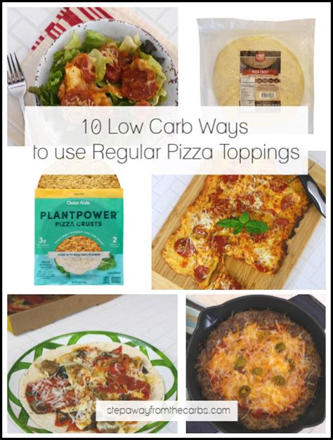 10 Low Carb Ways to Use Regular Pizza Toppings