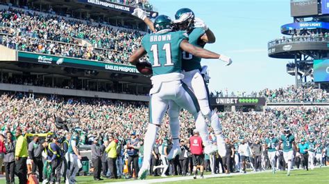 Eagles' A.J. Brown still sees room to grow after historic performance ...