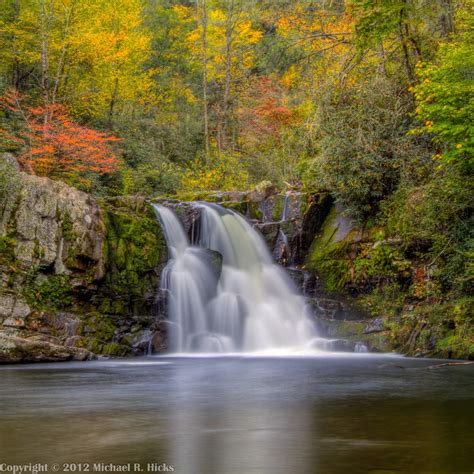 Abram's Falls, near Cade's Cove. Great Smoky Mountains National Park. Photo by Mike Hicks ...