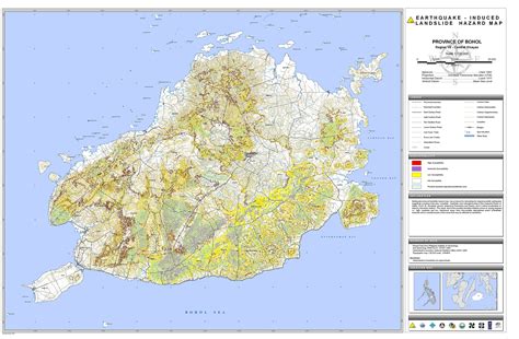 Earthquake Hazard Map In The Philippines