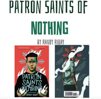 Patron Saints of Nothing Novel Bundle by Miss Wright's Store | TpT