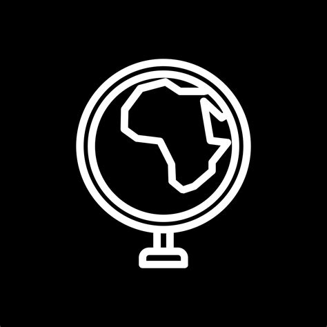 Globe Africa Vector Icon Design 20911094 Vector Art at Vecteezy