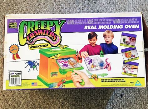 Vintage Creepy Crawlers Workshop Complete with Molds Molding | Etsy