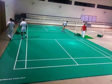 Badminton Court Flooring - Synthetic Badminton Court Flooring ...