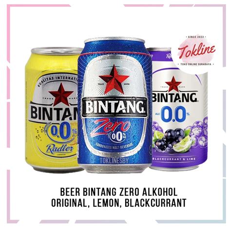 Jual BINTANG BEER RADLER ZERO ALKOHOL - 330 ml - 12 kaleng | Shopee ...