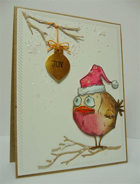 Tim Holtz Bird Crazy at Christmas | Crazy christmas cards, Tim holtz ...