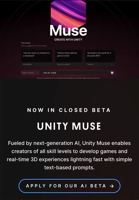 Unity AI Beta is open! - VJ UNION