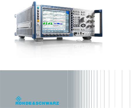 Rohde & Schwarz CMW500 Test Equipment Operation & user’s manual PDF View/Download