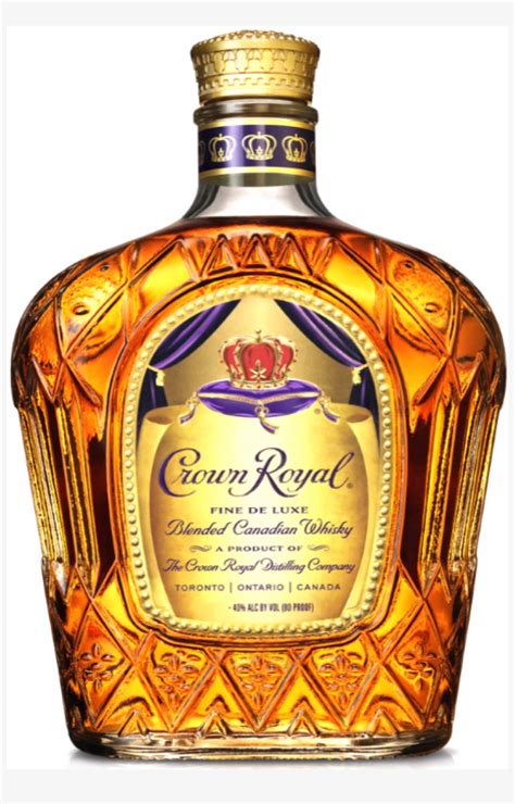 Crown Royal Canadian Whisky 70cl - Crown Alcohol - Free Transparent PNG Download - PNGkey