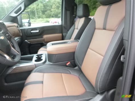 Jet Black/­Umber Interior 2020 Chevrolet Silverado 2500HD High Country Crew Cab 4x4 Photo ...