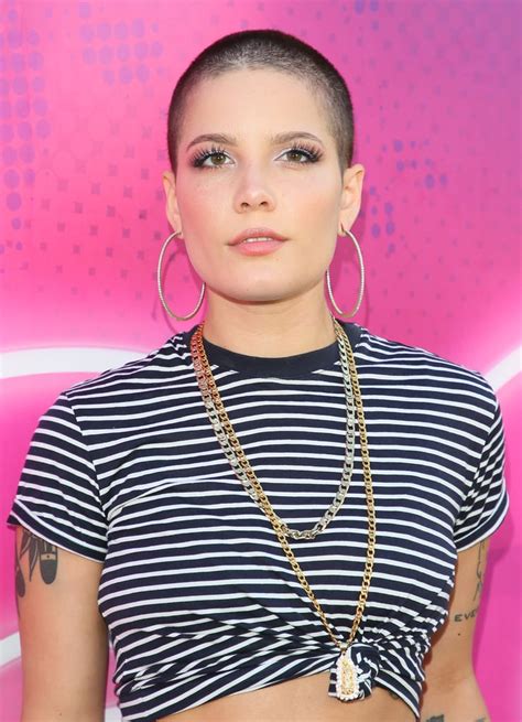 Halsey's Buzz Cut | Celebrities With Buzz Cuts: See Photos | POPSUGAR Beauty Photo 11