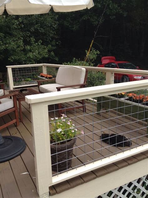 Beautiful deck railing using goat panels! - Modern Design - Modern ...